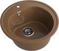 GRANFEST Мойка композит RONDO GF-R--510 D=510мм терракот арт.GF- R-510 терракот