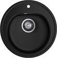 GRANFEST Мойка композит RONDO GF-R--510  D=510мм  черный   арт.GF- R-510 черный - фото 44330