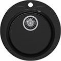 GRANFEST Мойка композит RONDO GF-R--480  D=480 мм  черный  арт.GF- R-480 черный - фото 44335