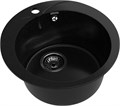 GRANFEST Мойка композит RONDO GF-R--480 D=480 мм черный арт.GF- R-480 черный