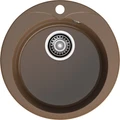 GRANFEST Мойка композит RONDO GF-R--480 D=480 мм терракот арт.GF- R-480 терракот