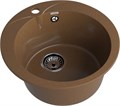 GRANFEST Мойка композит RONDO GF-R--480 D=480 мм терракот арт.GF- R-480 терракот