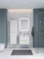 Тумба с раковиной подвесная BelBagno ЭТНА (ETNA) 70 Белый Матовый, раковина BB700ETL BB700ETL;ETNA-700-2C-SO-BO