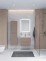 Тумба с раковиной подвесная BelBagno ЭТНА (ETNA) 70 Бежевый Матовый, раковина BB700ETL BB700ETL;ETNA-700-2C-SO-CO