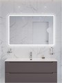 Тумба с раковиной подвесная BelBagno ЭТНА (ETNA) 120 Темно-Серый Матовый, раковина BB1200ETL BB1200ETL;ETNA-1200-2C-SO-GSO