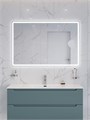 Тумба с раковиной подвесная BelBagno ЭТНА (ETNA) 120 Голубой Матовый, раковина BB1200ETL BB1200ETL;ETNA-1200-2C-SO-AO