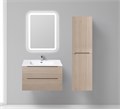 Тумба с раковиной подвесная BelBagno ЭТНА (ETNA) 80 Rovere Grigio, раковина белая ETNA-800-2C-SO-RG-P;BB800ETL