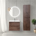 Тумба с раковиной подвесная BelBagno ЭТНА (ETNA) 70 Rovere Moro, раковина белая ETNA-700-2C-SO-RW-P;BB700ETL