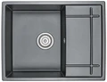 Кухонная мойка GRANULA (6501, ШВАРЦ) 6501, ШВАРЦ