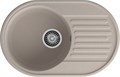 GranFest QUARZ (ECO-18) Мойка чаша+кр 740*480 (песок) 18 песочный - фото 44527