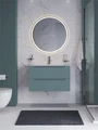 Тумба с раковиной подвесная BelBagno ЭТНА (ETNA) 90 Голубой Матовый, раковина LOV-900-LVB LOV-900-LVB;ETNA-900-2C-SO-AO