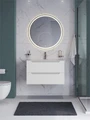 Тумба с раковиной подвесная BelBagno ЭТНА (ETNA) 90 Белый Матовый, раковина LOV-900-LVB LOV-900-LVB;ETNA-900-2C-SO-BO