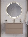 Тумба с раковиной подвесная BelBagno ЭТНА (ETNA) 90 Бежевый Матовый, раковина LOV-900-LVB LOV-900-LVB;ETNA-900-2C-SO-CO