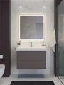 Тумба с раковиной подвесная BelBagno ЭТНА (ETNA) 80 Темно-Серый Матовый, раковина BB-8078-80 BB-8078-80;ETNA-800-2C-SO-GSO