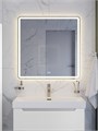 Тумба с раковиной подвесная BelBagno ЭТНА (ETNA) 80 Белый Матовый, раковина BB-8078-80 BB-8078-80;ETNA-800-2C-SO-BO