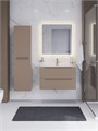 Тумба с раковиной подвесная BelBagno ЭТНА (ETNA) 80 Бежевый Матовый, раковина LOV-800-LVB LOV-800-LVB;ETNA-800-2C-SO-CO