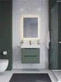 Тумба с раковиной подвесная BelBagno ЭТНА (ETNA) 60 Еловый Матовый, раковина BB-8078-60 BB-8078-60;ETNA-600-2C-SO-VO