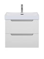 Тумба с раковиной подвесная BelBagno ЭТНА (ETNA) 60 Белый Матовый, раковина BB-8078-60 BB-8078-60;ETNA-600-2C-SO-BO