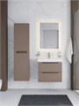 Тумба с раковиной подвесная BelBagno ЭТНА (ETNA) 60 Бежевый Матовый, раковина BB-8078-60 BB-8078-60;ETNA-600-2C-SO-CO