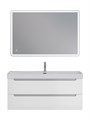 Тумба с раковиной подвесная BelBagno ЭТНА (ETNA) 120 Белый Матовый, раковина BB-8078-120 BB-8078-120;ETNA-1200-2C-SO-BO