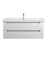 Тумба с раковиной подвесная BelBagno ЭТНА (ETNA) 120 Белый Матовый, раковина BB-8078-120 BB-8078-120;ETNA-1200-2C-SO-BO