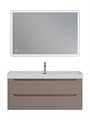 Тумба с раковиной подвесная BelBagno ЭТНА (ETNA) 120 Бежевый Матовый, раковина BB-8078-120 BB-8078-120;ETNA-1200-2C-SO-CO