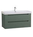 Тумба с раковиной подвесная BelBagno ЭТНА (ETNA) 100 Еловый Матовый, раковина BB-8078-100 BB-8078-100;ETNA-1000-2C-SO-VO