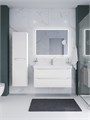 Тумба с раковиной подвесная BelBagno ЭТНА (ETNA) 100 Белый Матовый, раковина BB-8078-100 BB-8078-100;ETNA-1000-2C-SO-BO