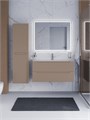 Тумба с раковиной подвесная BelBagno ЭТНА (ETNA) 100 Бежевый Матовый, раковина LOV-1000-LVB LOV-1000-LVB;ETNA-1000-2C-SO-CO