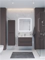Тумба с раковиной подвесная BelBagno ЭТНА (ETNA) 90 Темно-Серый Матовый, раковина BB-8099-90 BB-8099-90;ETNA-900-2C-SO-GSO