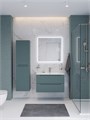 Тумба с раковиной подвесная BelBagno ЭТНА (ETNA) 90 Голубой Матовый, раковина BB-8099-90 BB-8099-90;ETNA-900-2C-SO-AO
