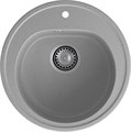 GRANFEST Мойка композит RONDO GF-R--510  D=510мм  серый   арт.GF- R-510 серый - фото 44557