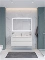 Тумба с раковиной подвесная BelBagno ЭТНА (ETNA) 120 Белый Матовый, раковина BB-8099-120 BB-8099-120;ETNA-1200-2C-SO-BO