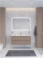 Тумба с раковиной подвесная BelBagno ЭТНА (ETNA) 120 Бежевый Матовый, раковина BB-8099-120 BB-8099-120;ETNA-1200-2C-SO-CO