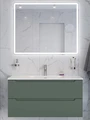 Тумба с раковиной подвесная BelBagno ЭТНА (ETNA) 100 Еловый Матовый, раковина BB-8099-100 BB-8099-100;ETNA-1000-2C-SO-VO