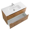 Тумба с раковиной подвесная BelBagno ЭТНА (ETNA-H60) 90 Rovere Nature, раковина белая ETNA-H60-900-2C-SO-RN-P;BB900ETL