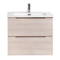 Тумба с раковиной подвесная BelBagno ЭТНА (ETNA) 70 Rovere Grigio, раковина белая ETNA-700-2C-SO-RG-P;BB700ETL