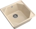 GRANFEST Мойка композит UNIQUE, GF-U-500, 1-чаша 500*500, кашемир U-500 кашемир