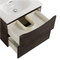 Тумба с раковиной подвесная BelBagno МАРИНА (MARINO) 50 Rovere Nature Grigio, раковина белая MARINO-CER-MINI-500-2C-SO-RNG-P;BB-8099-3-50
