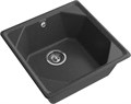 GRANFEST Мойка композит UNIQUE, GF-U-500, 1-чаша 500*500, графит U-500 графит