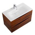Тумба с раковиной подвесная BelBagno МАРИНА (MARINO) 80 Rovere Cillegio, раковина белая BB800/450-LV-MR-FT MARINO-800-2C-SO-RC-P;BB800/450-LV-MR-FT