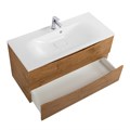 Тумба с раковиной подвесная BelBagno МАРИНА (MARINO) 100 Rovere Nature, раковина белая BB1000/450-LV-MR-FT MARINO-1000-2C-SO-RN-P;BB1000/450-LV-MR-FT