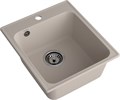 GranFest QUARZ (ECO-17) Мойка 1-чаш. 420*480 (песок) 17 песочный