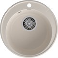 GranFest QUARZ (ECO-08) Мойка чаша D=480мм (белый) 08 белый - фото 44768