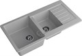 GRANFEST Мойка композит PRACTIK GF-P--980KL 2 чаши с крылом 980*510 мм серый арт.GF- P-980KL серый