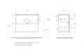 Тумба с раковиной подвесная BelBagno ФОРМАТ (UNO-MINI) 80 Еловый Матовый, раковина BB-8099-3-80 UNO-MINI-800-2C-SO-VO;BB-8099-3-80