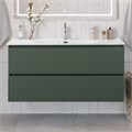 Тумба с раковиной подвесная BelBagno ФОРМАТ (UNO) 120 Еловый Матовый, раковина BB-8099-120 UNO-1200-2C-SO-VO;BB-8099-120