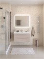 Тумба с раковиной подвесная BelBagno МАРИНА (MARINO) 100 Rovere Grigio, раковина BB-8078-100 MARINO-CER-N-1000-2C-SO-RG-P;BB-8078-100