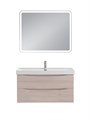 Тумба с раковиной подвесная BelBagno МАРИНА (MARINO) 100 Rovere Grigio, раковина BB-8078-100 MARINO-CER-N-1000-2C-SO-RG-P;BB-8078-100