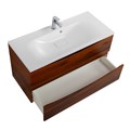 Тумба с раковиной подвесная BelBagno МАРИНА (MARINO) 100 Rovere Cillegio, раковина белая BB1000/450-LV-MR-FT MARINO-1000-2C-SO-RC-P;BB1000/450-LV-MR-FT